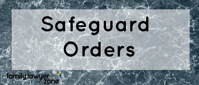 Safeguard orders
