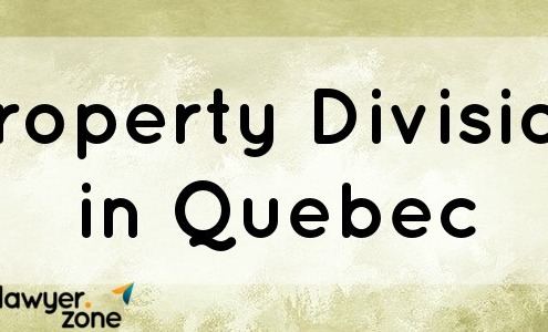 Property division in Quebec