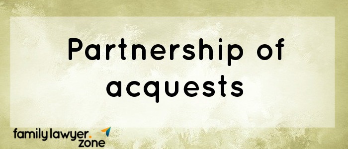 12- Partnership of acquests