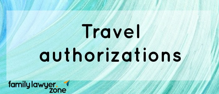 12- Travel authorizations