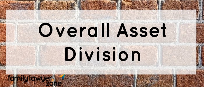Overall asset division